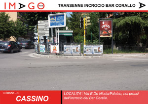 pubblicità transenne cassino