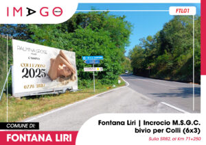 Pubblicità Fontana Liri